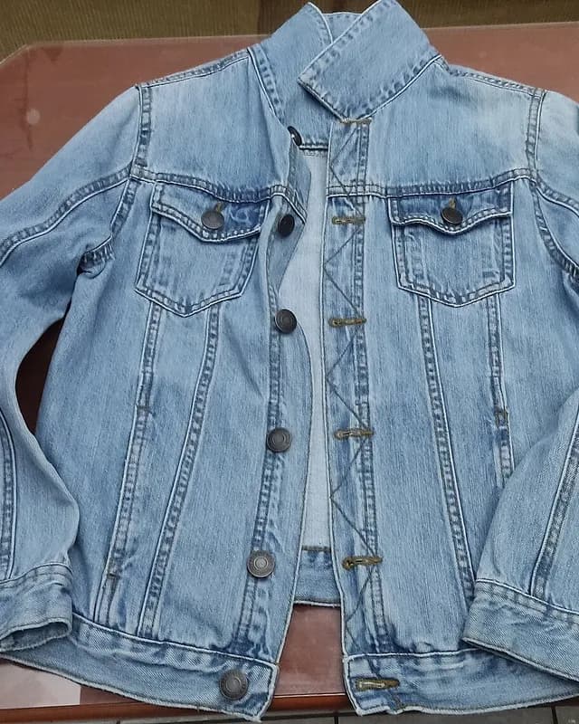 Denim jacket, original photo