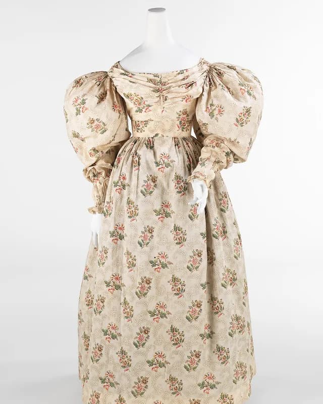 Floral dress, original photo