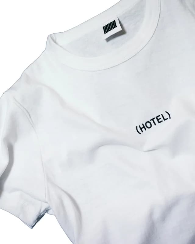 The same graphic tee cut out on pure white